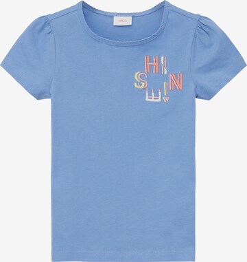 T-Shirt s.Oliver en bleu : devant