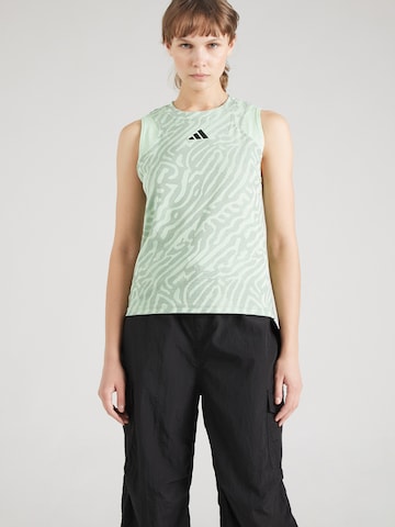 ADIDAS PERFORMANCE Sporttop 'Tennis Airchill Pro Match' in Groen: voorkant