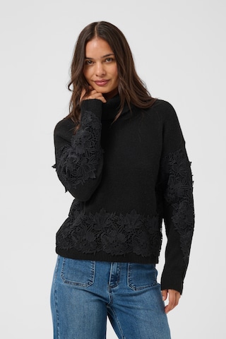 Kaffe - Jersey 'Siff' en negro: frente