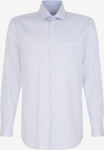 Coupe regular Chemise business SEIDENSTICKER en bleu : devant