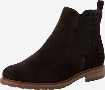 Tamaris Chelsea Boots in Brown: front