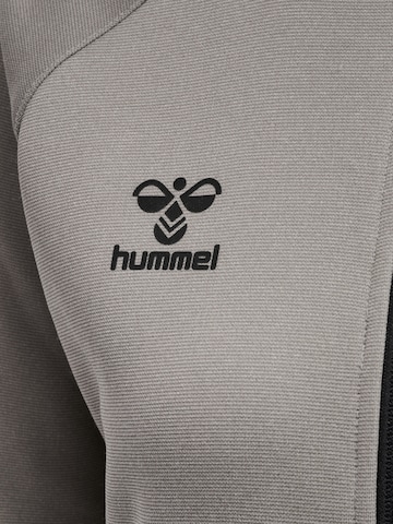 Hummel Athletic Zip-Up Hoodie 'Cima Xk' in Grey