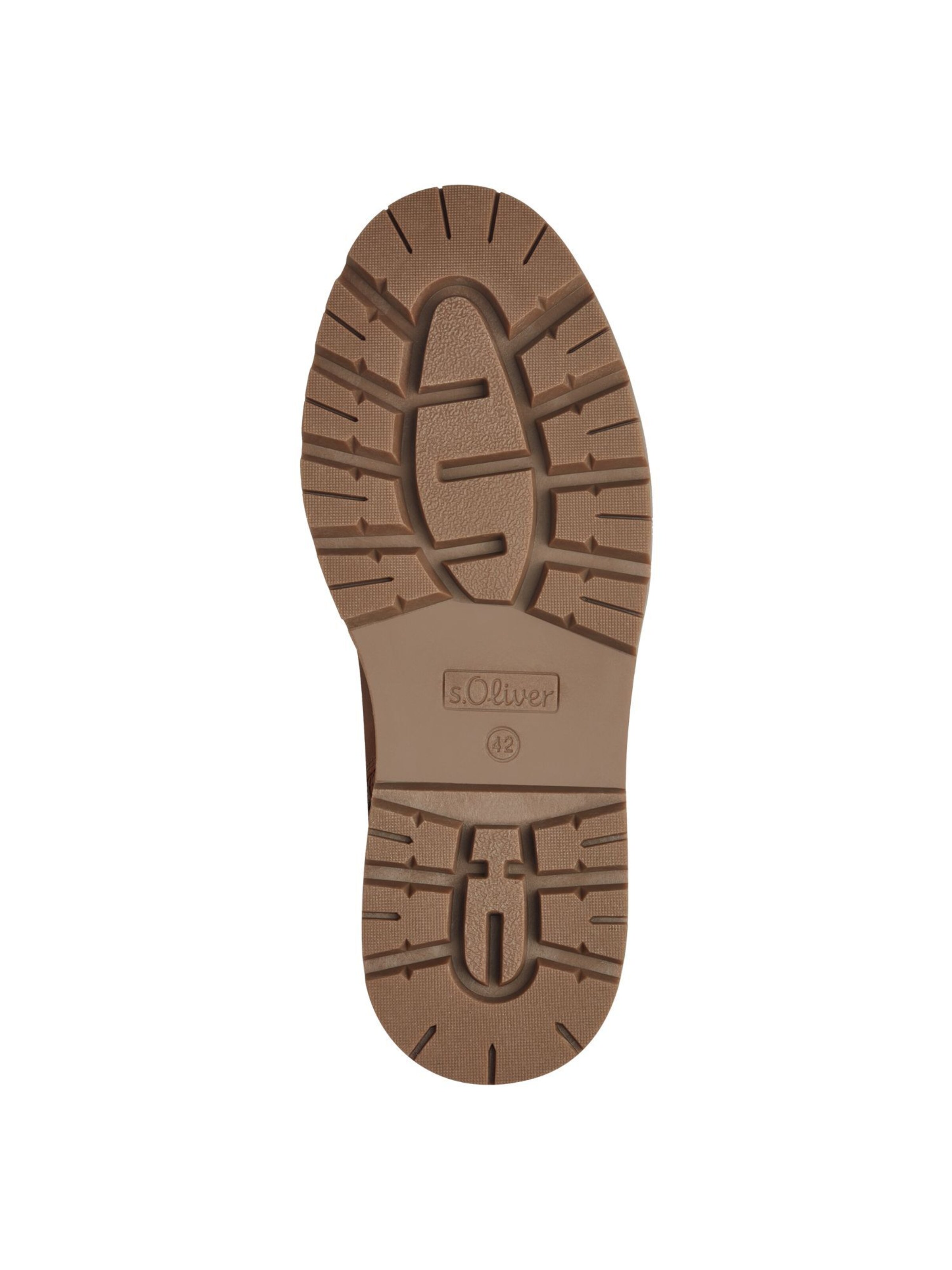 Bottines à lacets s.Oliver en marron