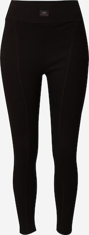 ALPHA INDUSTRIES Leggings in Black: front