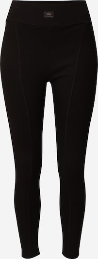 Leggings ALPHA INDUSTRIES pe negru, Vizualizare produs