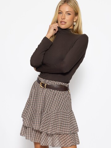 Maglietta di SASSYCLASSY in marrone