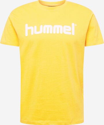 Hummel T-shirt i gul: framsida