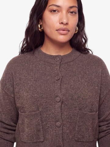CITA MAASS Knit cardigan in Brown