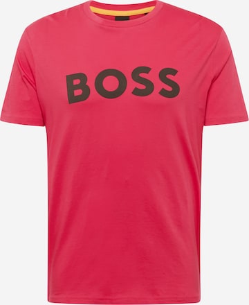 BOSS Orange Shirt 'Thinking' in Roze: voorkant