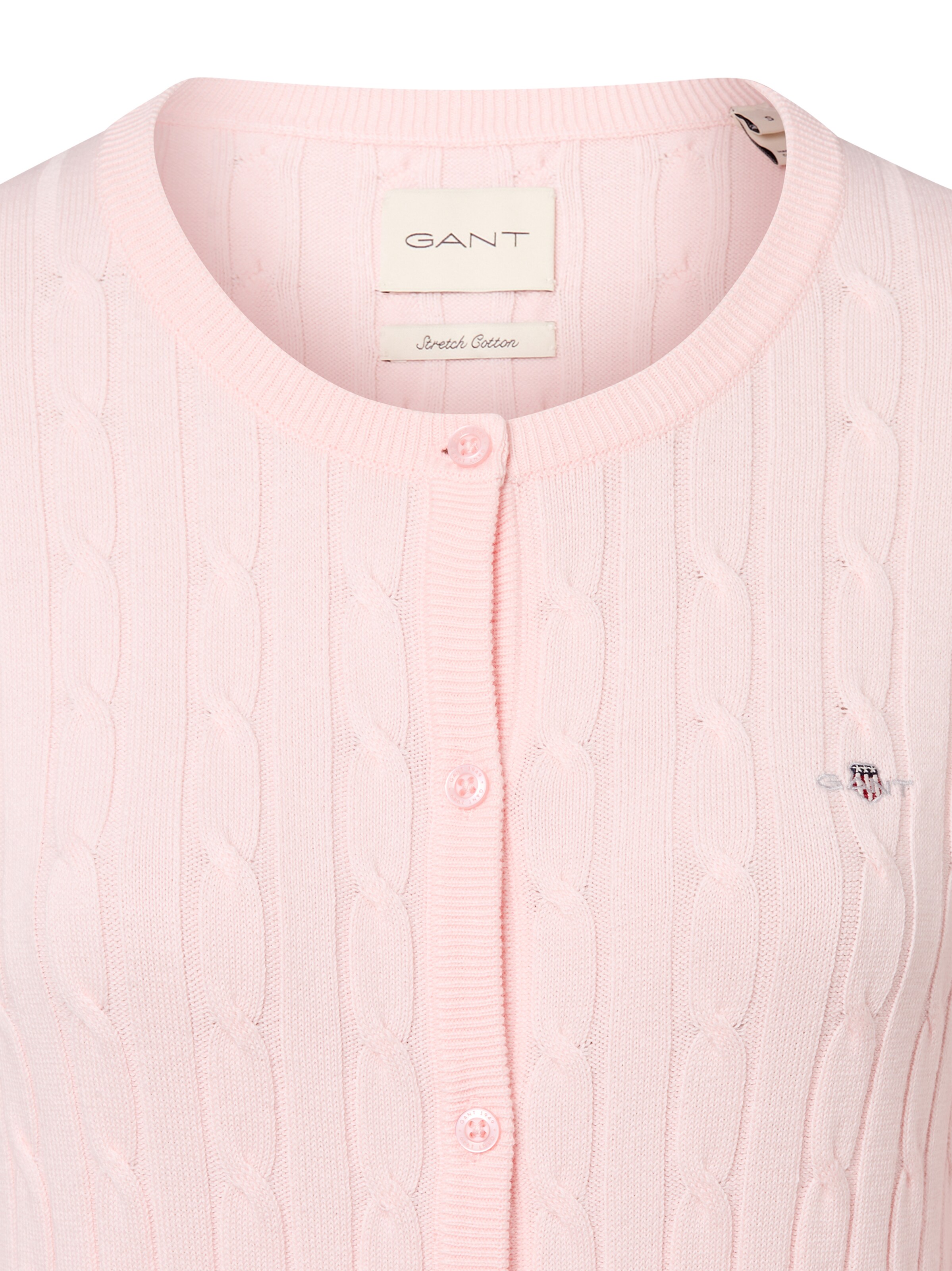 GANT Knit Cardigan in Purple