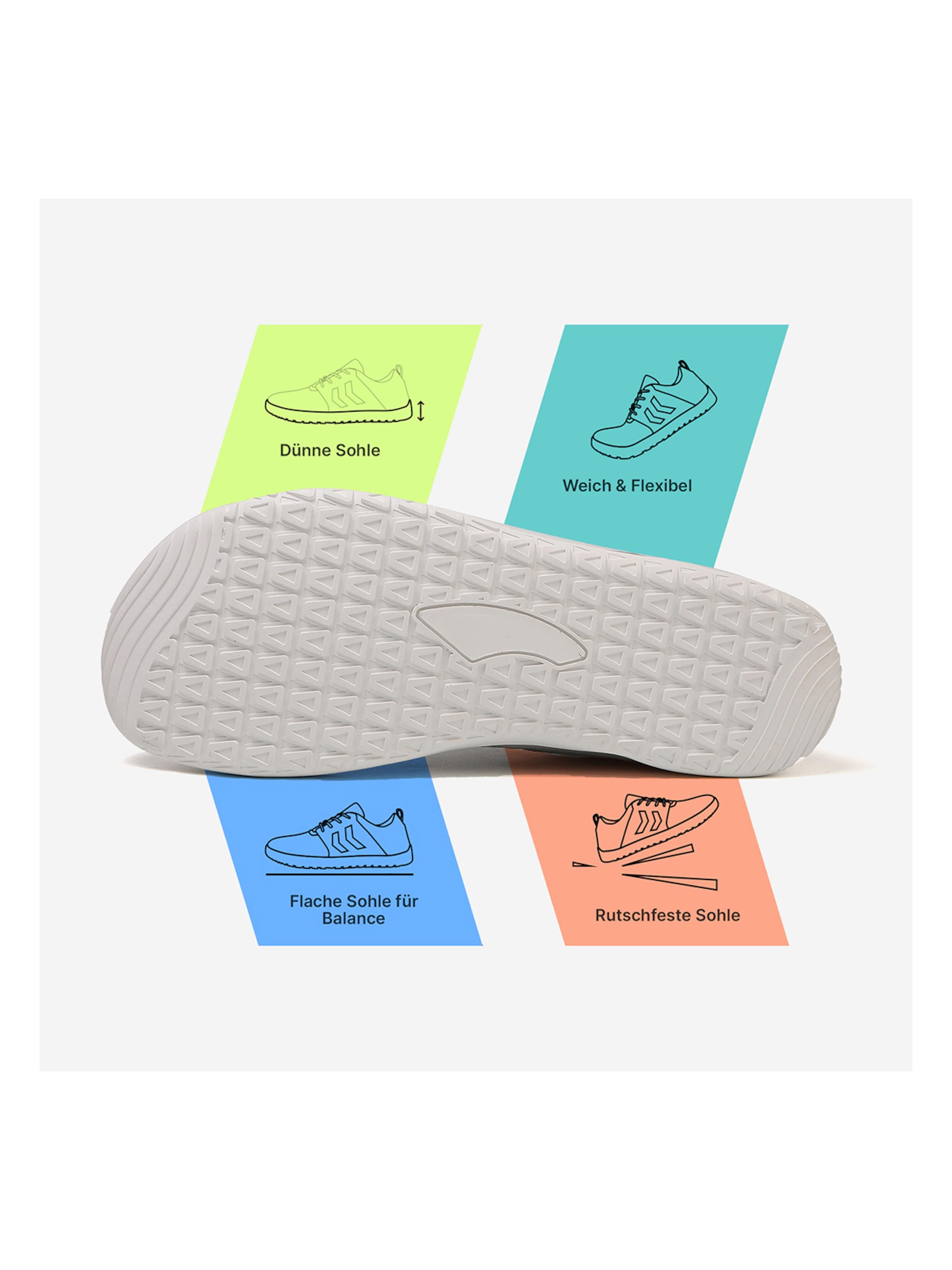 DOTALES Sneaker low 'DOTALES - EasyStep Barfußschuhe'‌ in Grün