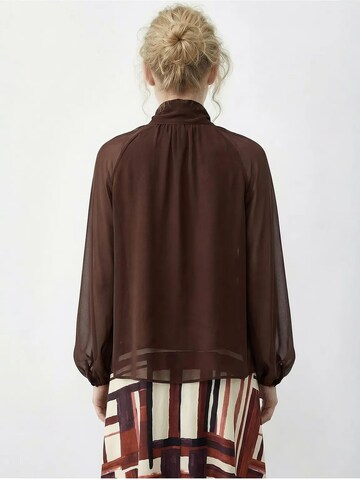 Bianco Lucci Blouse in Brown