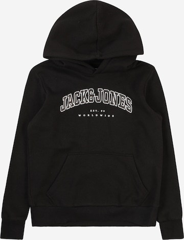 Sweat 'CALEB' Jack & Jones Junior en noir : devant