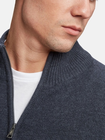 MCS Gebreid vest 'Alfie' in Blauw