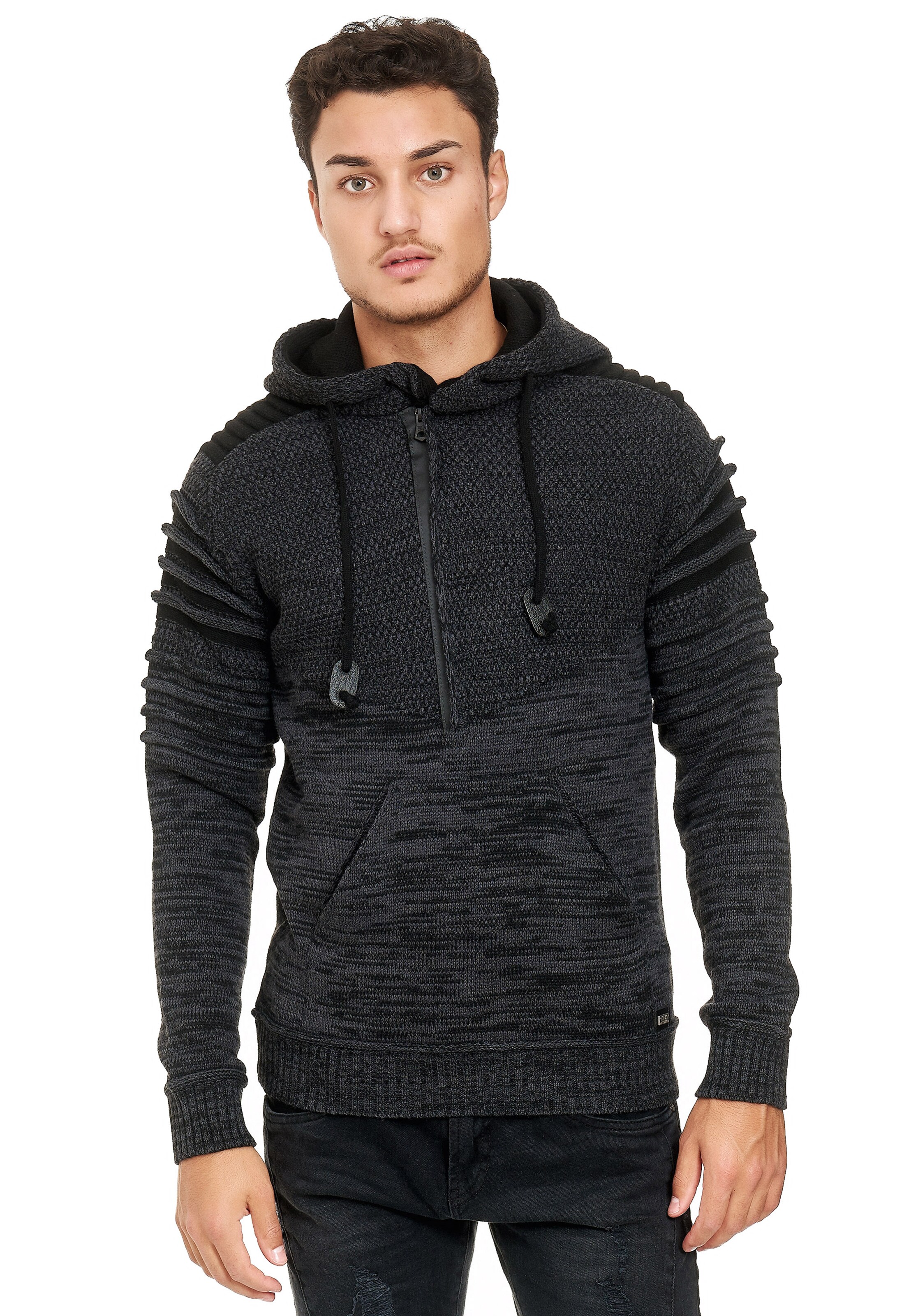 Rusty Neal Sweater in Grey: front