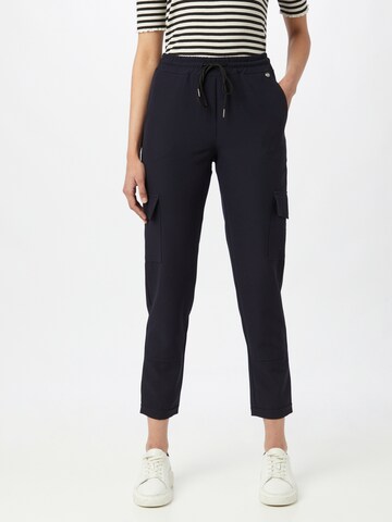 Liebesglück Regular Cargo trousers 'Isa' in Blue: front