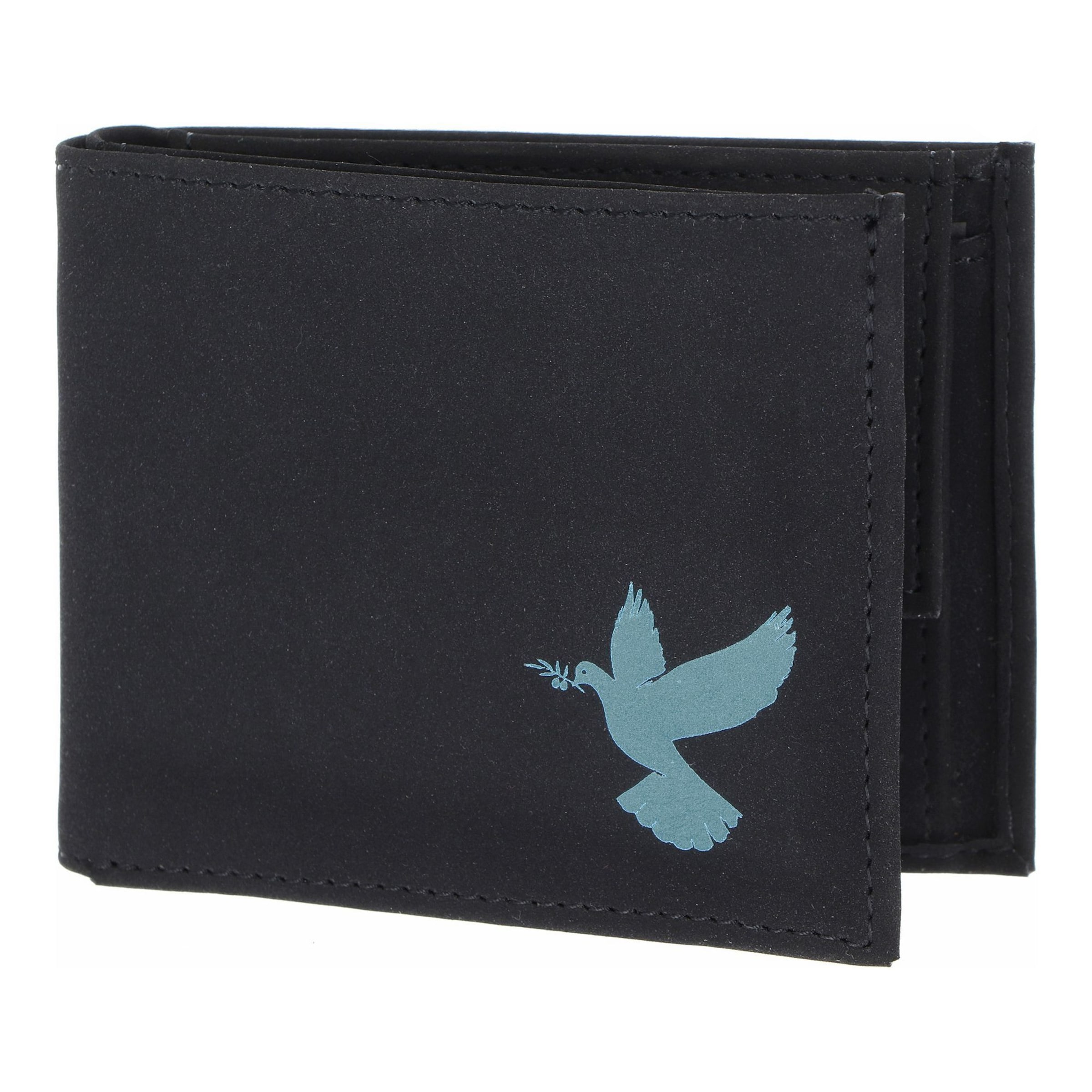Porte-monnaies 'New Cryptan' OXMOX en noir : devant