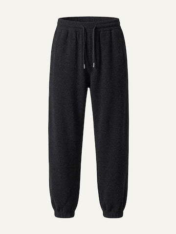 Regular Pantalon de sport 'Men's Merino Wool Joggers | Non-Toxic Sweatpants' ZUBEK en noir : devant