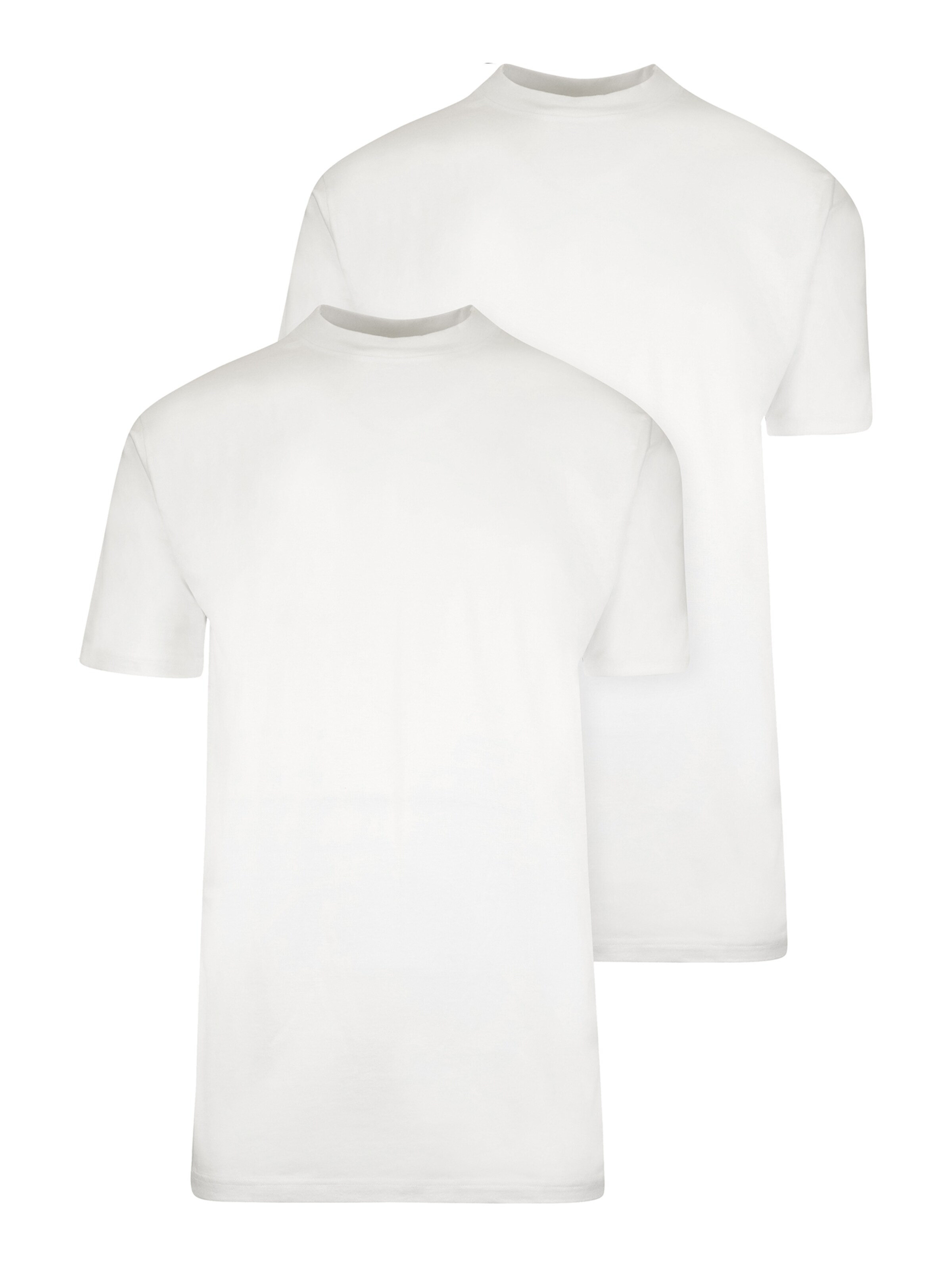 T-shirts et polos T-Shirt 2er-Pack Harro New HOM en Blanc 