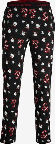 JACK & JONES Pitkä pyjama 'CANDY SANTA' värissä valkoinen