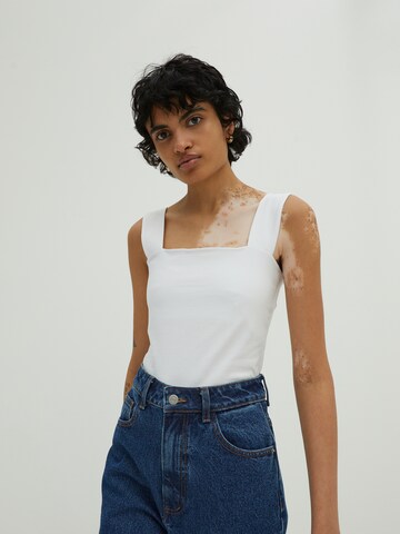 EDITED Top 'Rafaela' in White: front