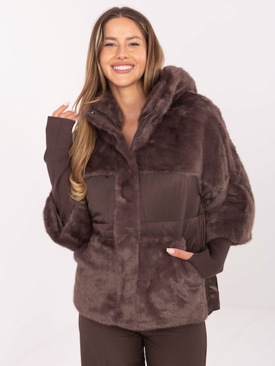 Madnezz House Übergangsmantel 'WJ218.69' in dunkelbraun, Produktansicht