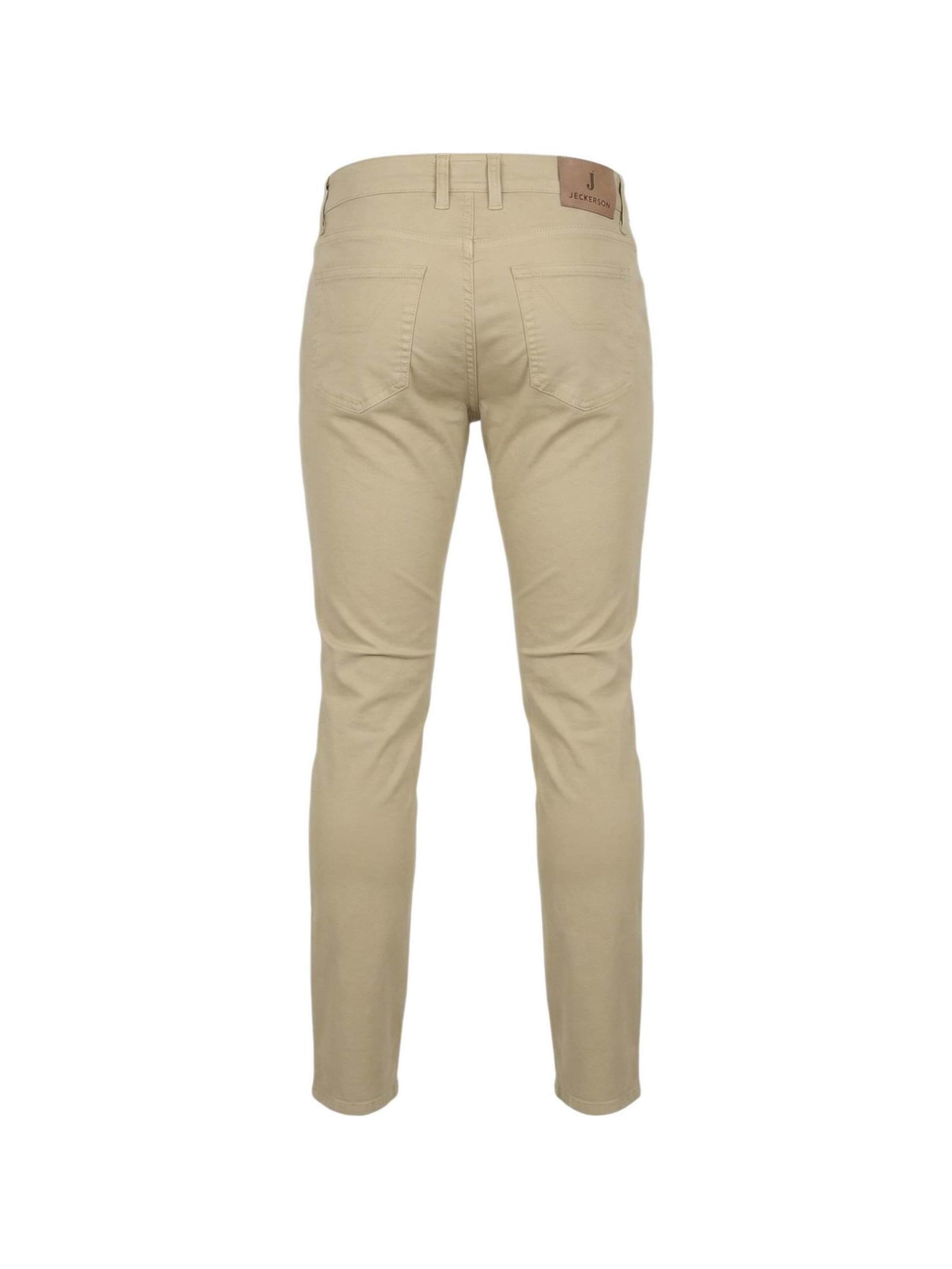 Slimfit Pantaloni 'JOHN 5 TOPPA' di Jeckerson in beige