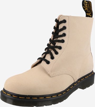 Dr. Martens Veterboots 'Pascal' in Beige: voorkant