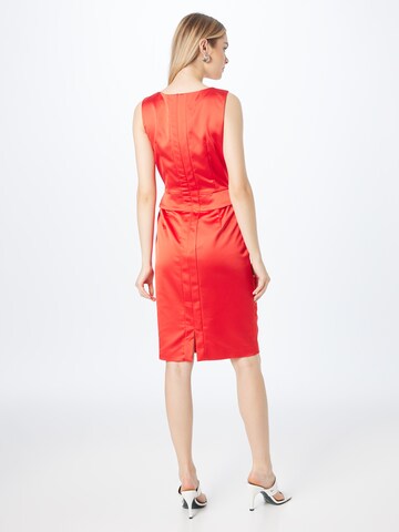 Robe de cocktail SWING en rouge