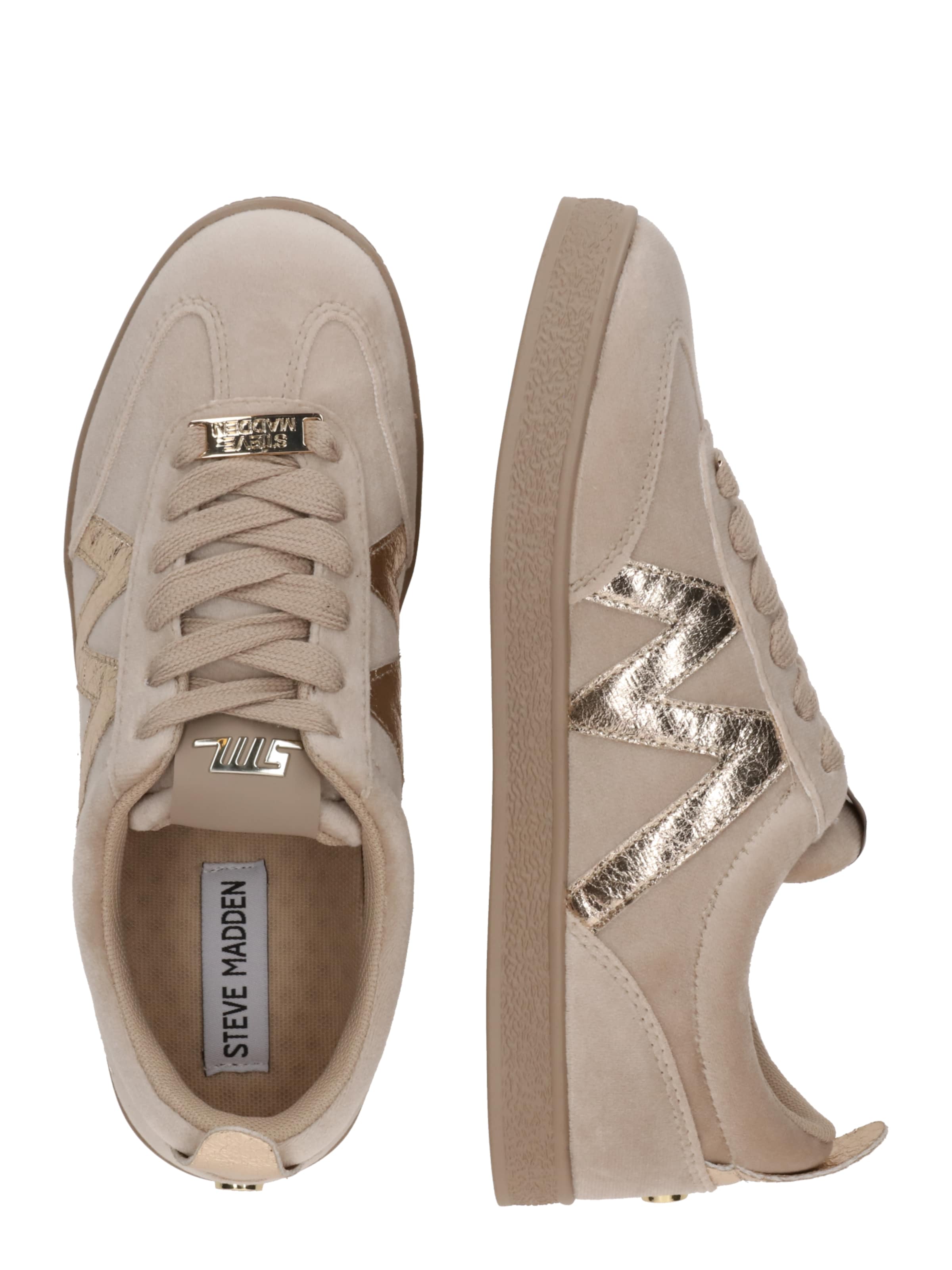 STEVE MADDEN Низкие кроссовки 'Degree' в Бежевый