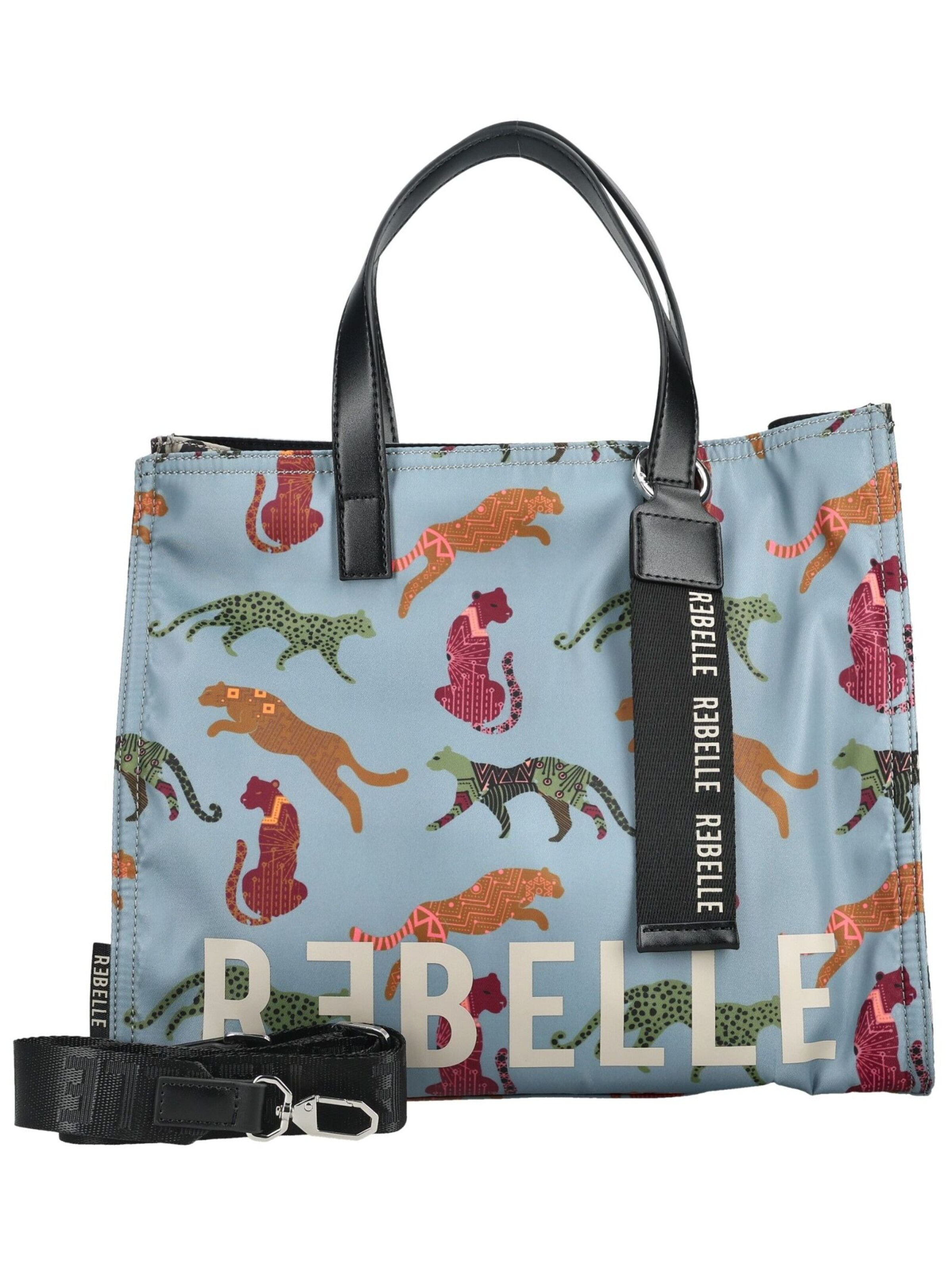 Borsa a mano di Rebelle in lilla: frontale