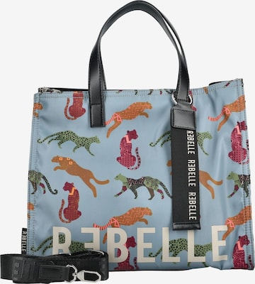 Borsa a mano di Rebelle in lilla: frontale