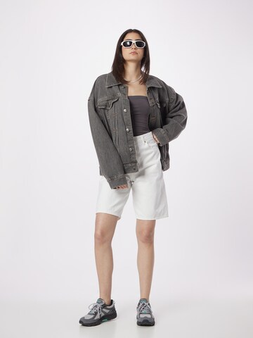 WEEKDAY Top in Grau