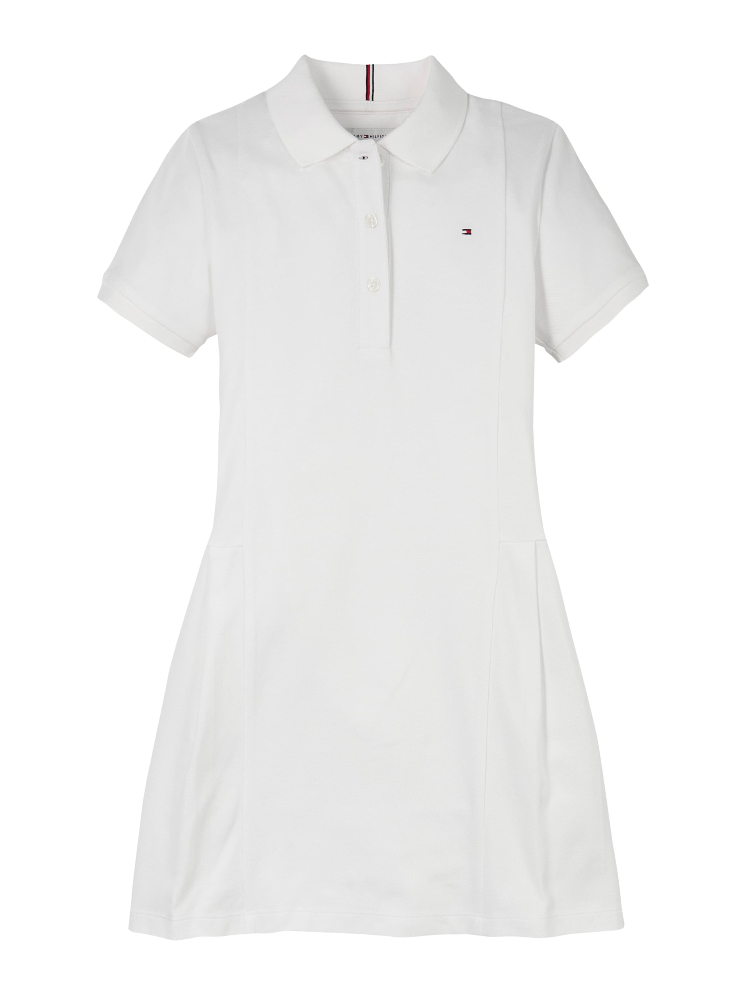 Robe TOMMY HILFIGER en blanc : devant