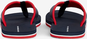 TOMMY HILFIGER Teenslippers in Blauw