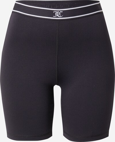 Juicy Couture Sport Calças de desporto em preto / branco, Vista do produto