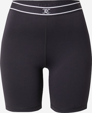 Juicy Couture Sport - Skinny Pantalón deportivo en negro: frente