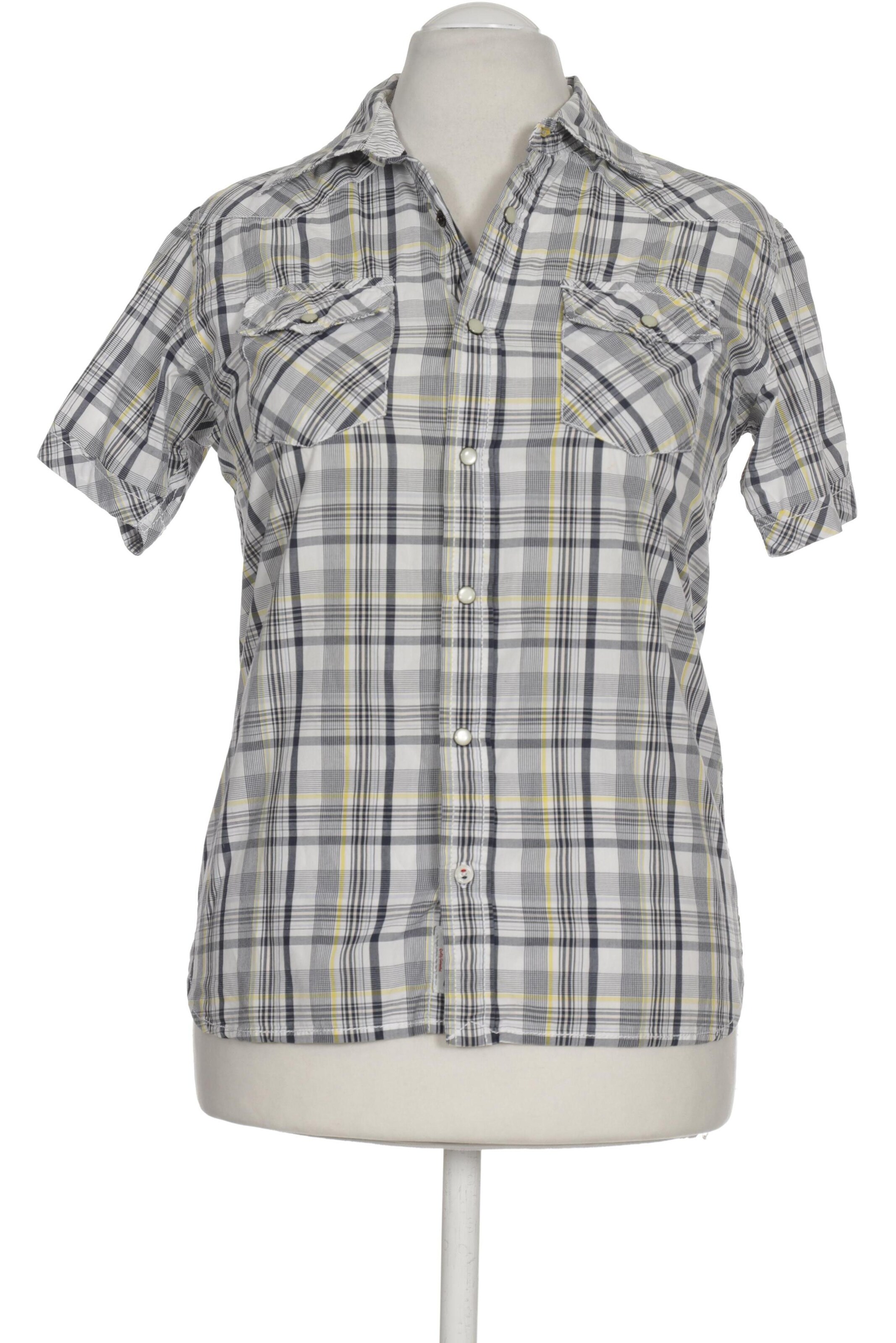 Tommy Jeans Button Up Shirt in S in Grey: front