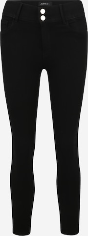 Only Petite Skinny Jeans 'RAIN' in Black: front