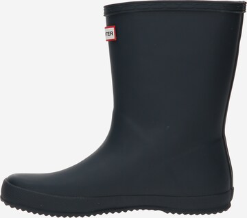 HUNTER Rubber Boots in Blue