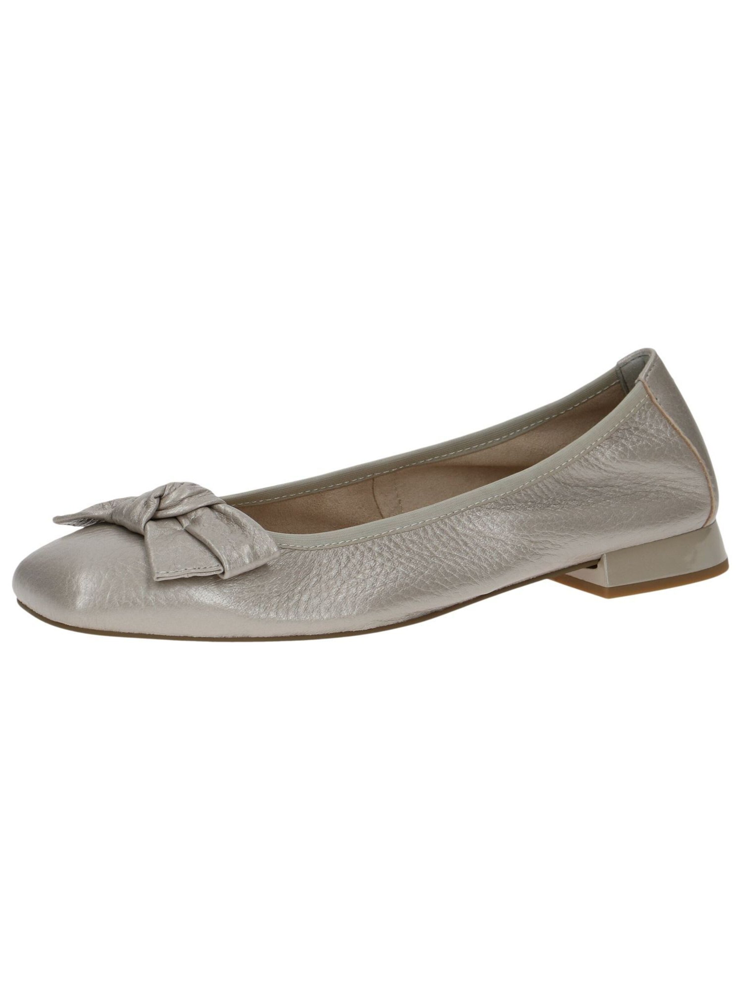 CAPRICE Ballerina in Grau: Vorderseite
