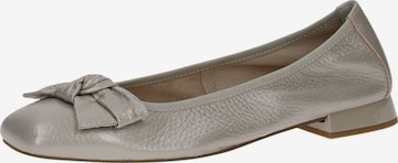 CAPRICE Ballet Flats in Grey: front