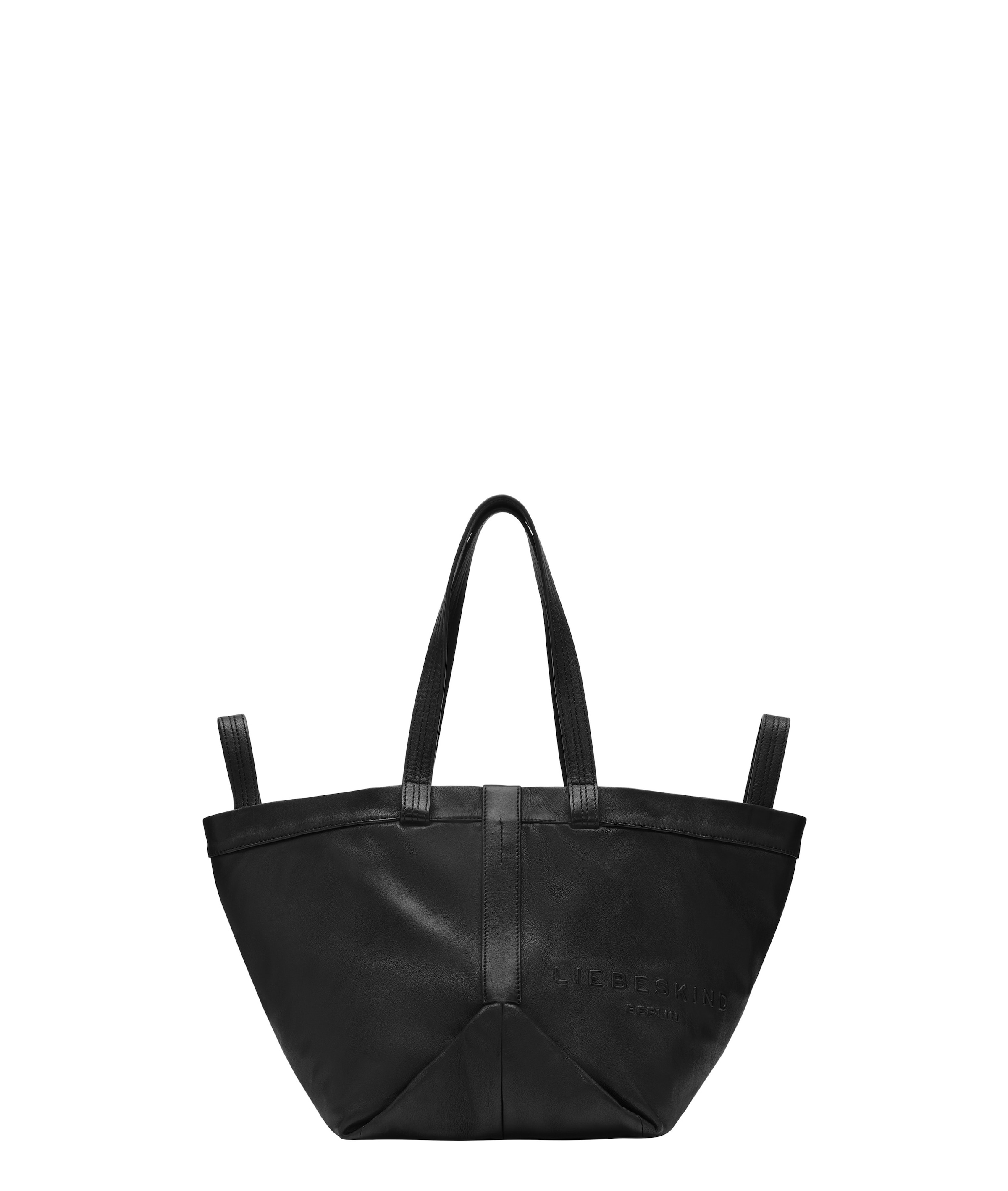 Cabas Liebeskind Berlin en noir : devant