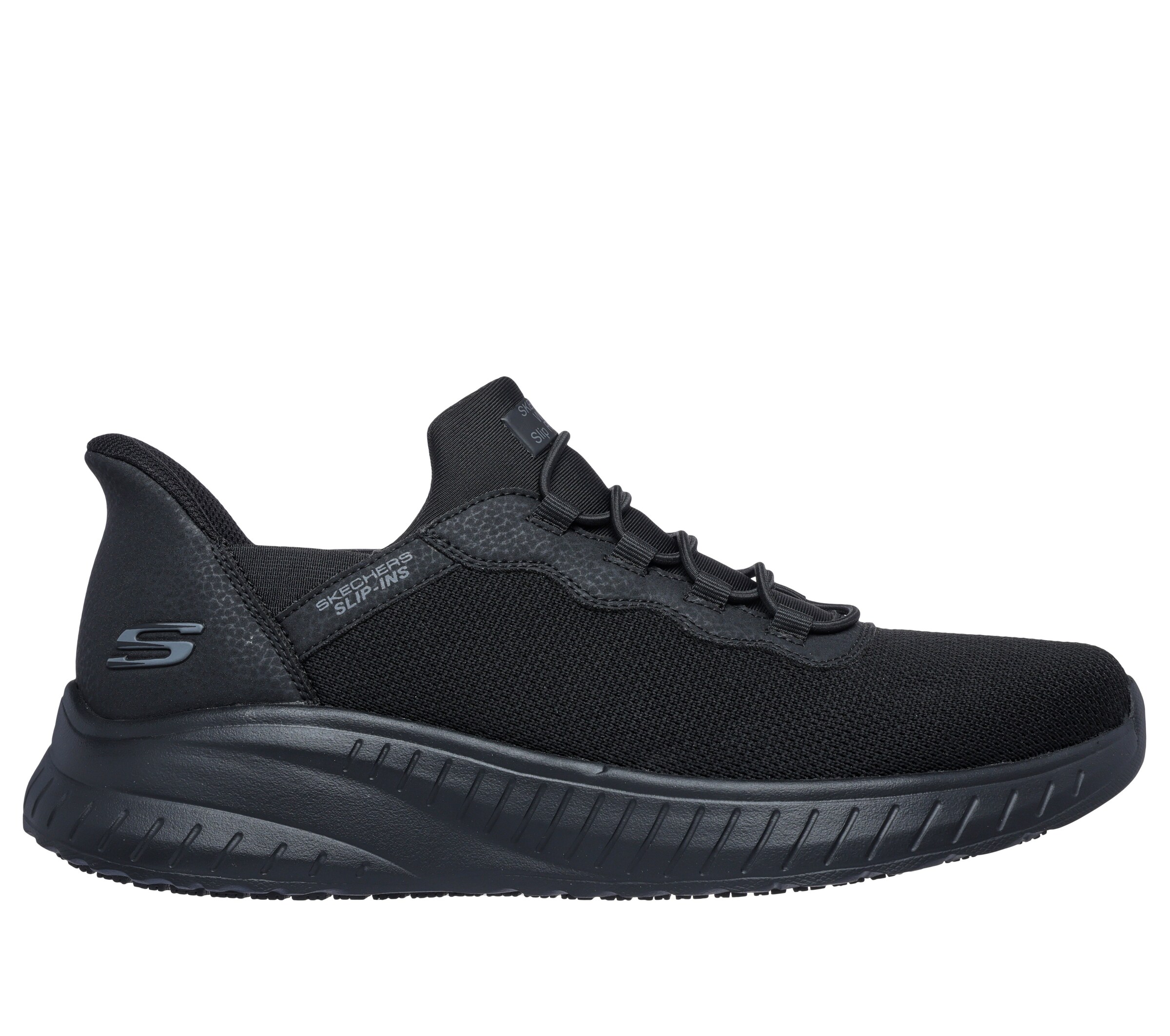 SKECHERS Slip On in Schwarz