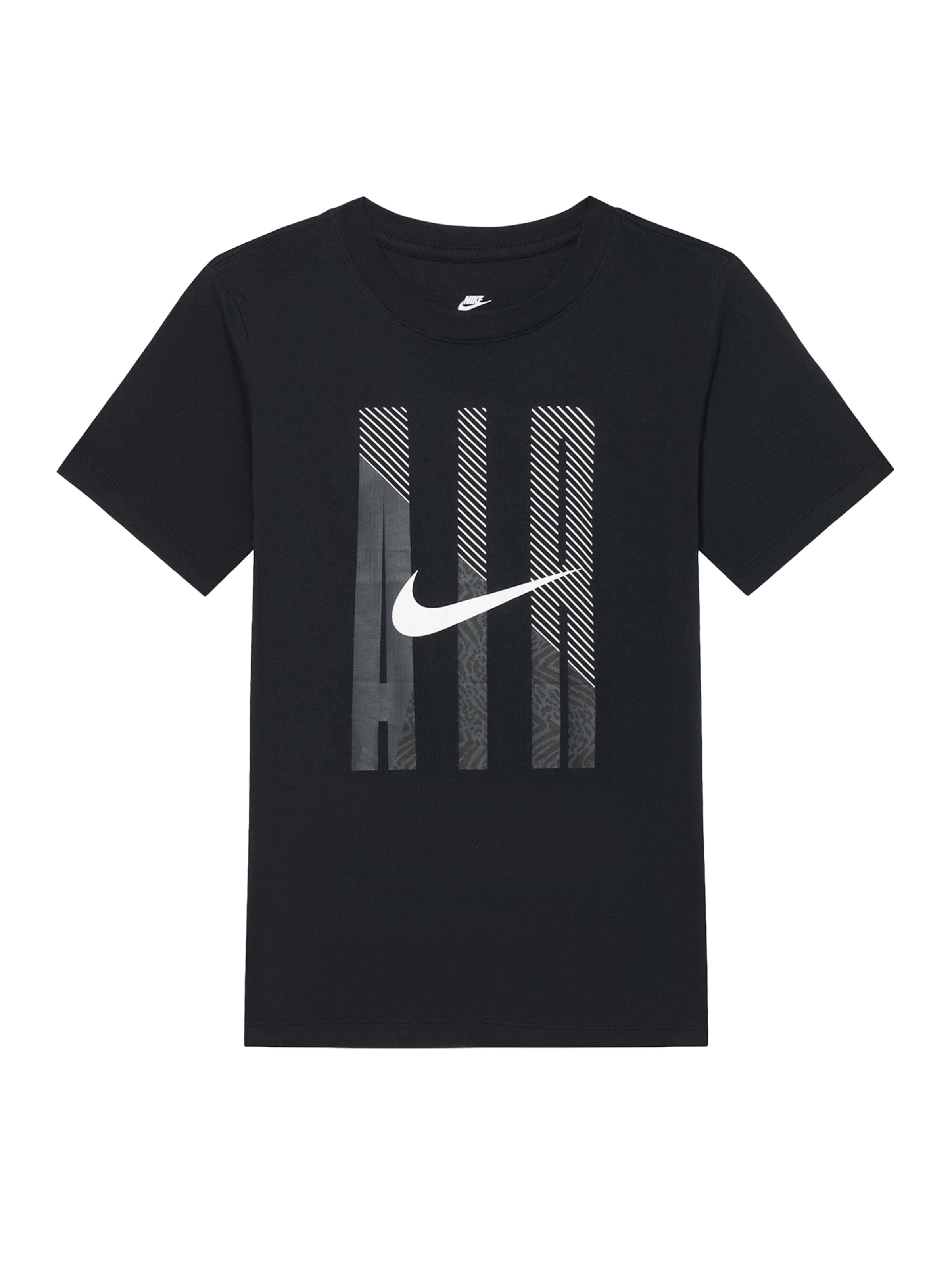 Nike Sportswear Shirt &#x27;AIR&#x27; in Black: front
