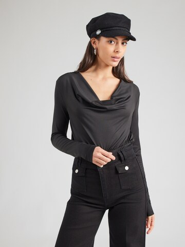 Tricou body 'Willa' de la ABOUT YOU pe negru: față