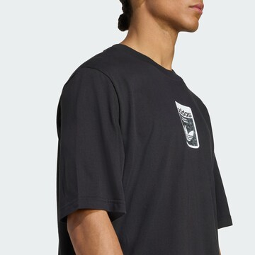 ADIDAS ORIGINALS Тениска 'Leo' в черно