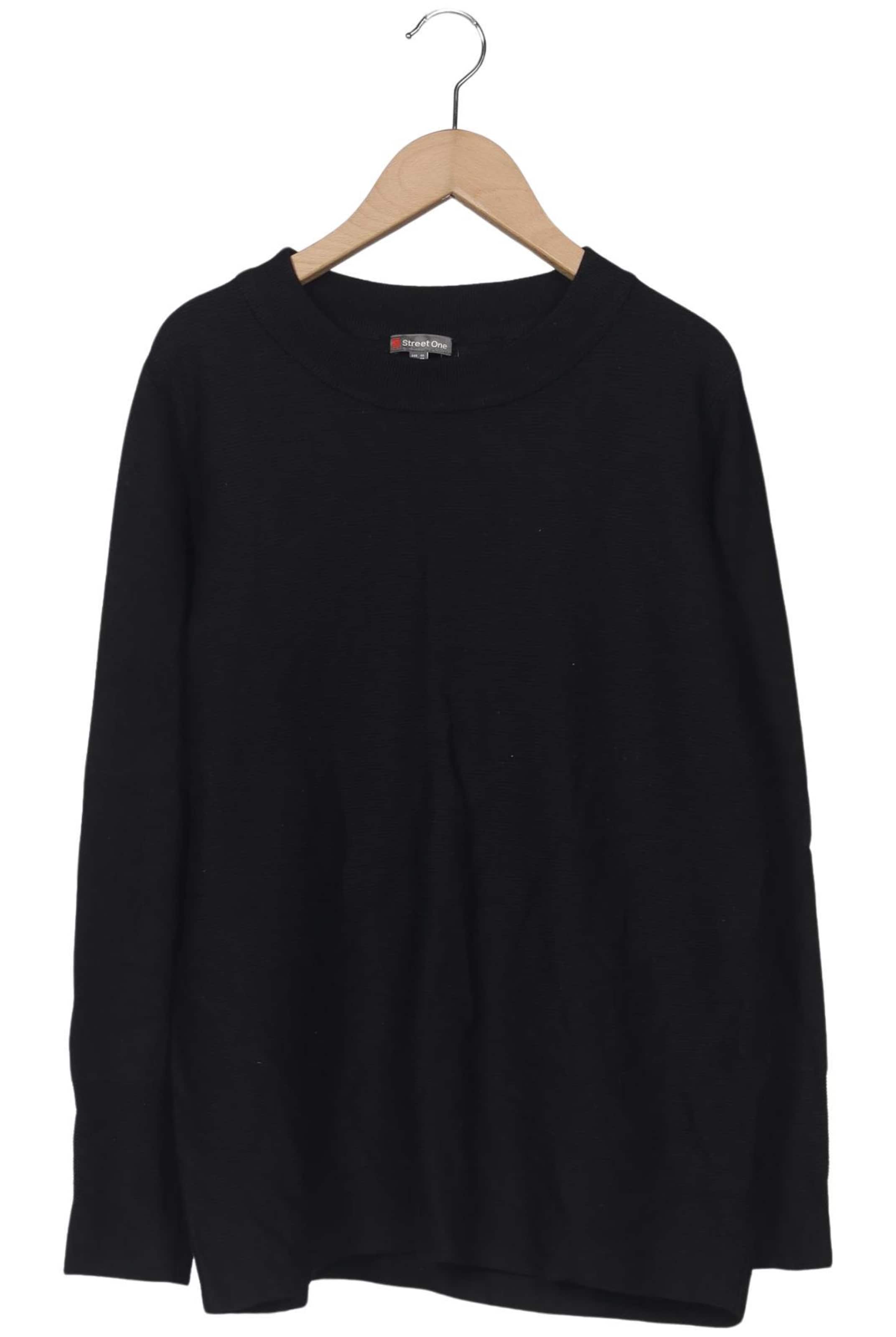 STREET ONE Sweater & Cardigan in XL in Black: front