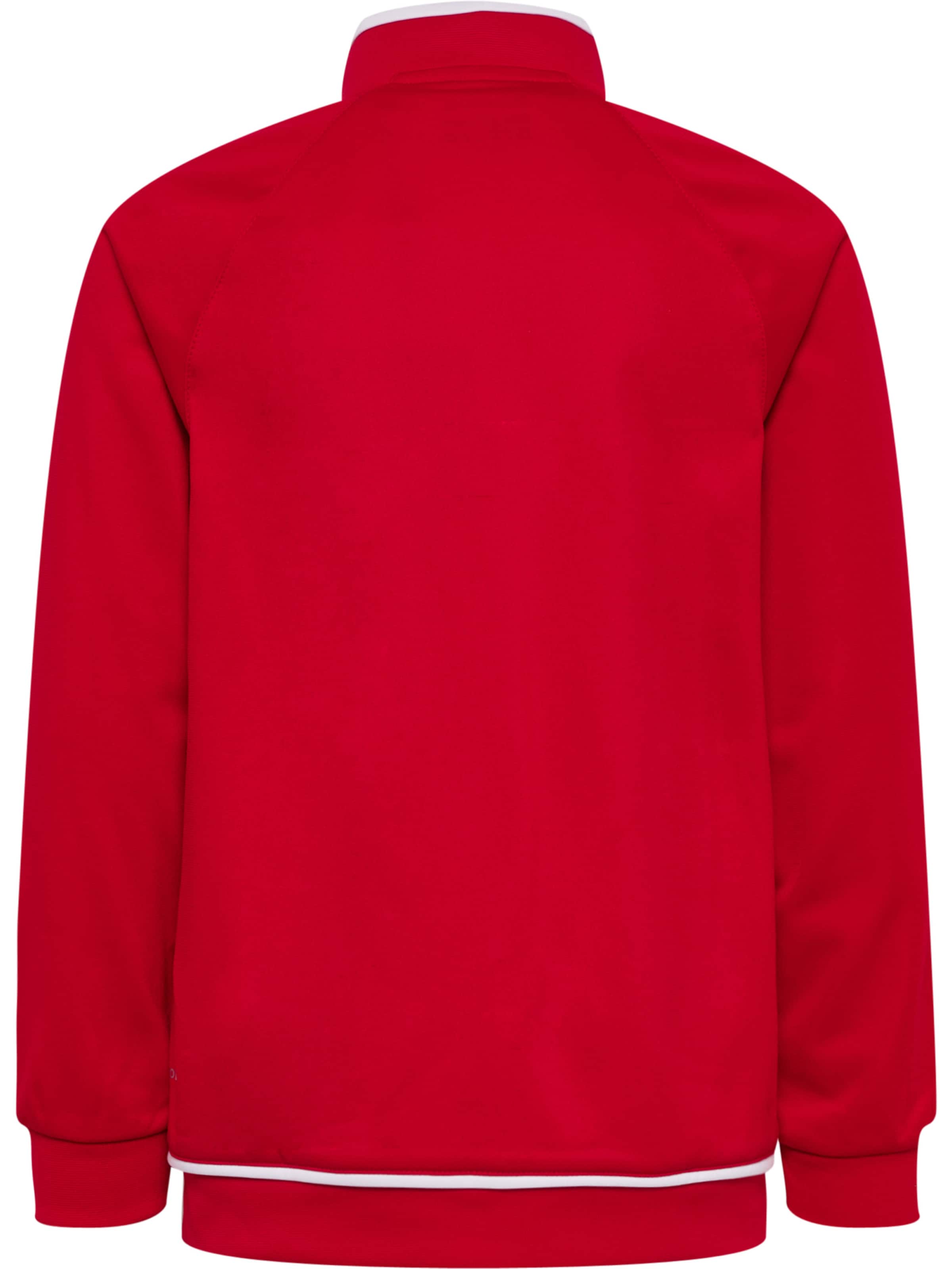 Hummel Sports sweat jacket 'Core 2.0' in Red