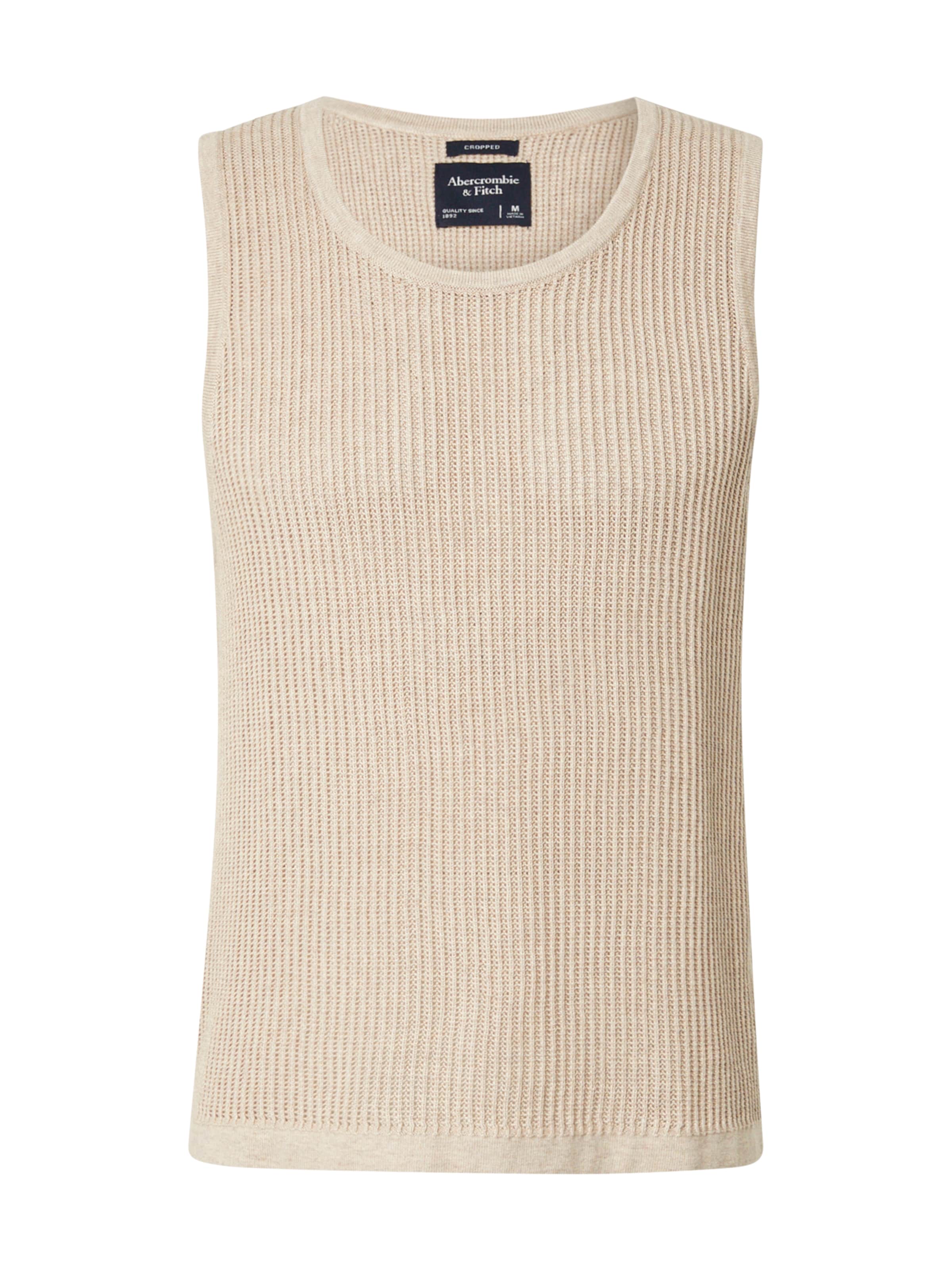 T-Shirt Abercrombie & Fitch en gris : devant